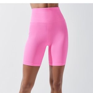 Spiritual Gangster bike shorts in cotton candy